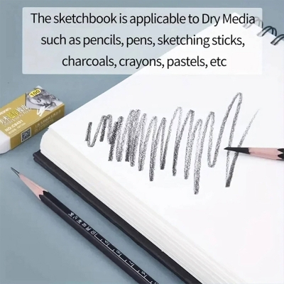 Picture of Marie’s Sketch Book 16k-160 gsm-30 sheets White