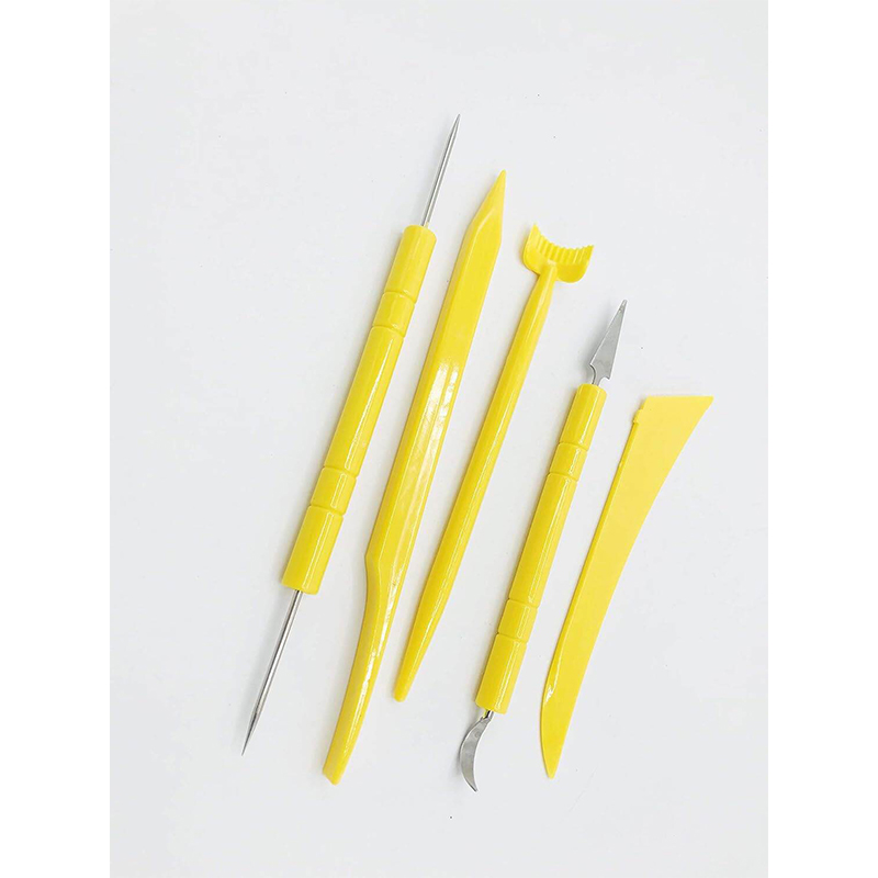Picture of BOMEIJIA Clay Sculpture Knife Plastic Pottery Modelling Sharpen Carving Tools Set of 5 pcs