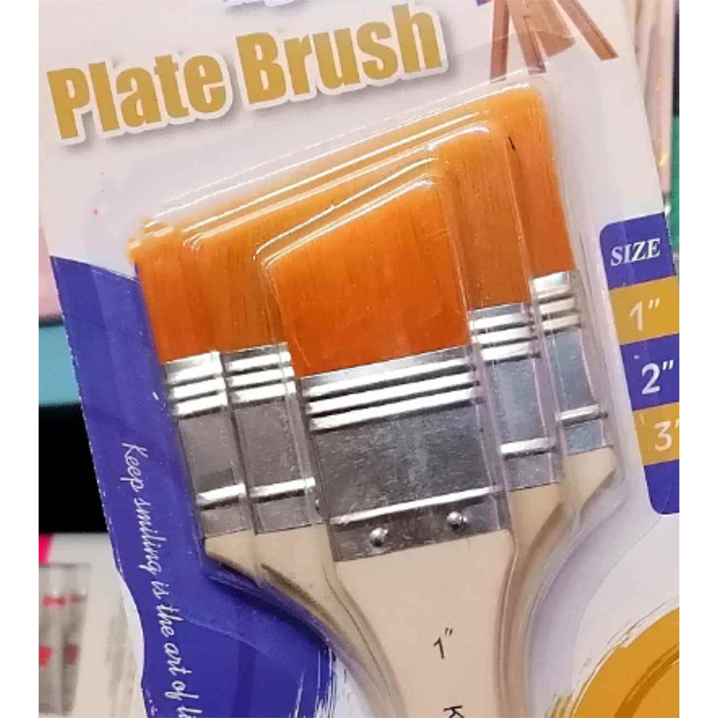 Picture of KeepSmiling Nylon gesso Brush 3ps 1set