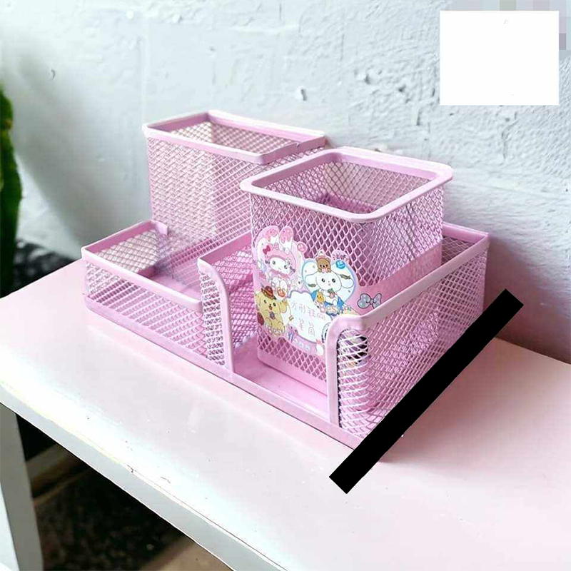 Picture of Kawaii Mesh Organizer + Pen Holder 1Ps Rendomly Color Multicolor