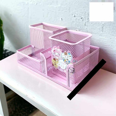 Picture of Kawaii Mesh Organizer + Pen Holder 1Ps Rendomly Color Multicolor