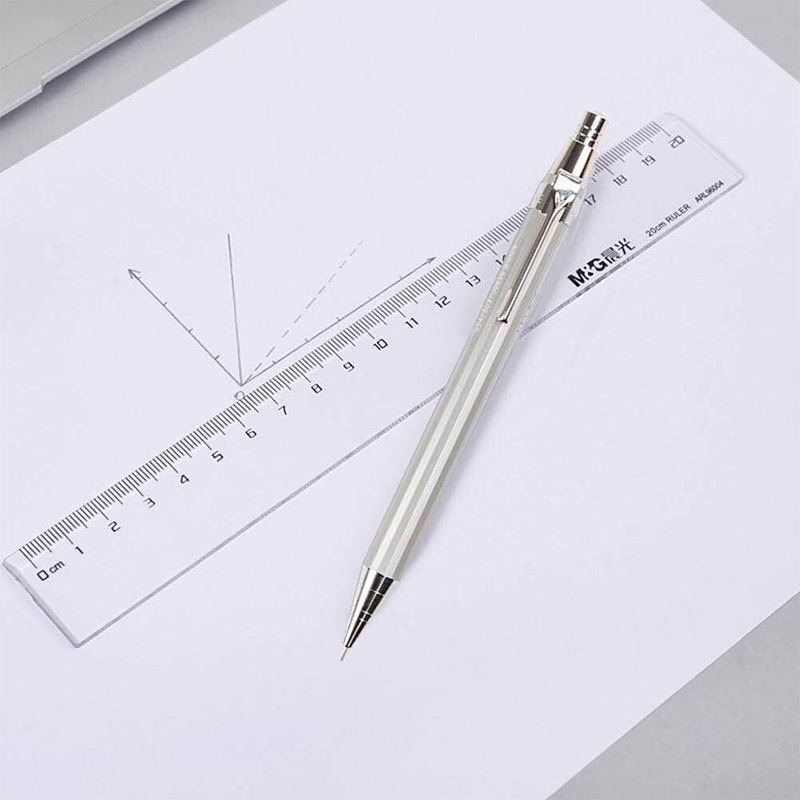 Picture of Mechanical pencil, 0.5 mm / 0.7 mm,  metal mechanical pencil for writing drawings, school supplies, gift for drawing, signature