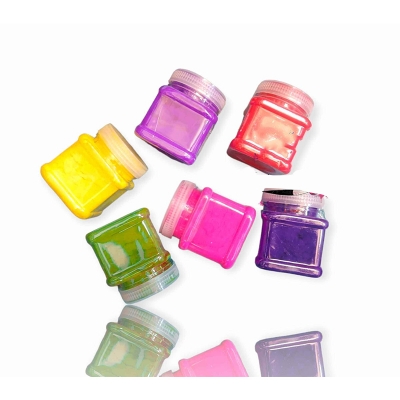 Picture of Holi Colored for Fun Runs, Toss, Rangoli, Color War, Party & Festivals  Combo Pack of 6 (6x100gm=600gm) 
