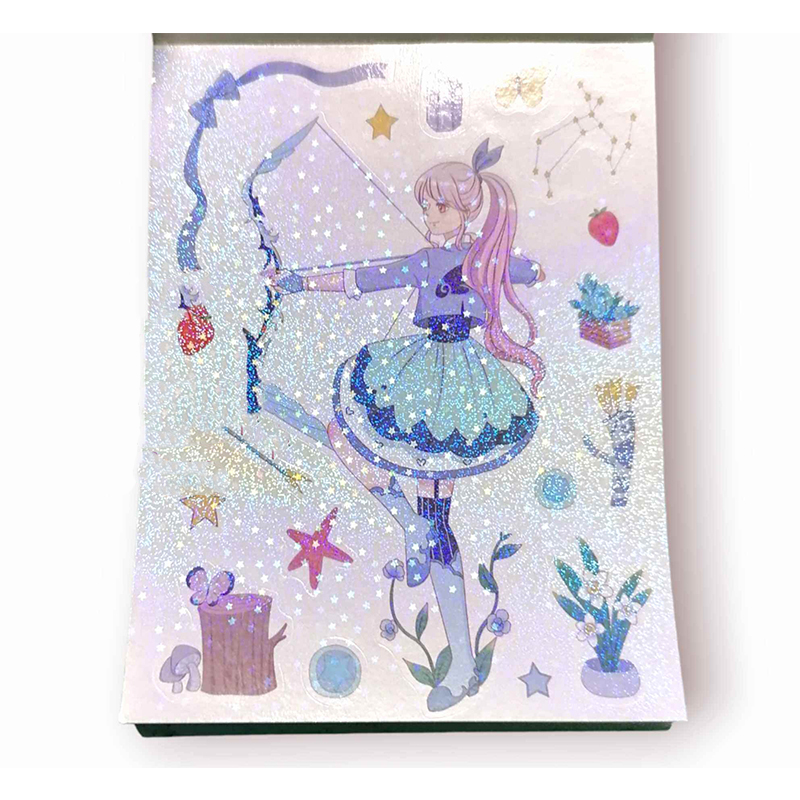 Picture of Shining Stickers Book set (98mm x 130mm- 1Book 20 pages)  Multicolor