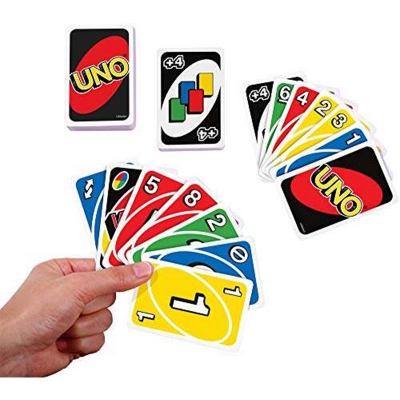 Picture of Uno Cards Fun Game Pack - 108 Cards 1set