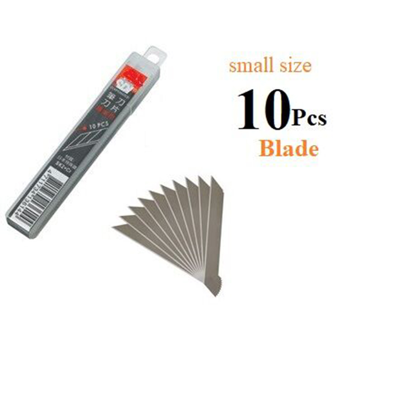 Picture of Small 9mm Anti-Cutter Blades Pack of 10 9mm-1box