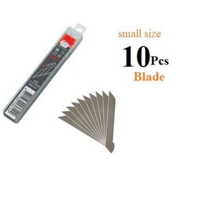 Picture of Small 9mm Anti-Cutter Blades Pack of 10 9mm-1box