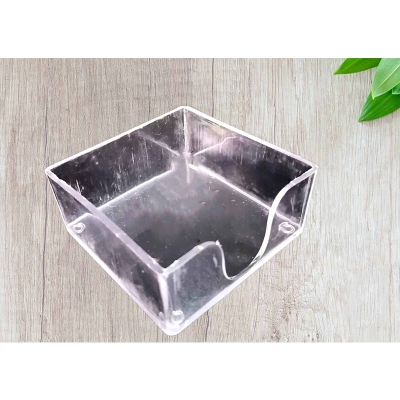 Picture of Office Plastic Note Paper Slip Box 1ps/3ps/6ps/12ps ( Only Blank Box) 