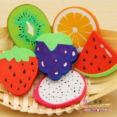 Picture of Kids 7ps Different Eraser set Multicolor