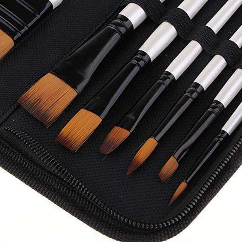 Picture of KeepSmiling Art Brush Sets Watercolor Oil Painting, Acrylic Artist Paint Brushes Set 12 pcs Multicolor