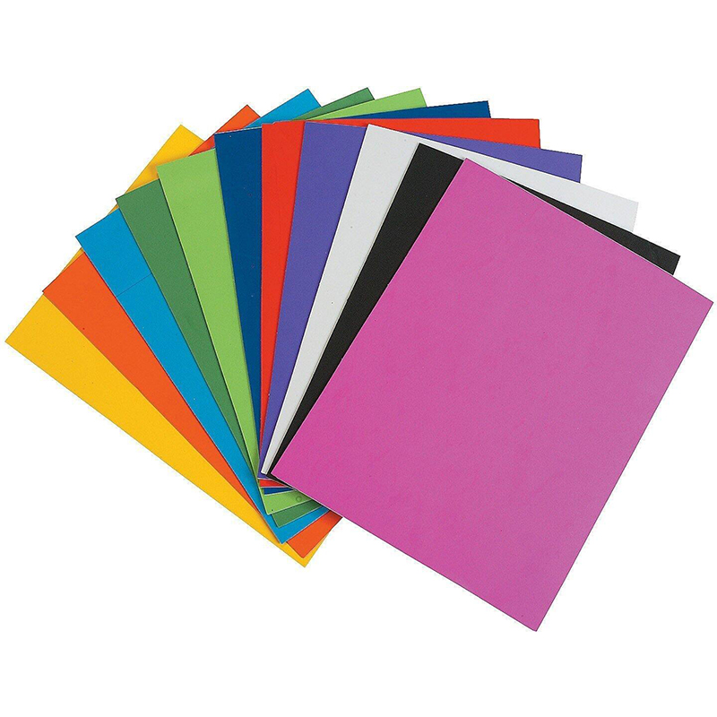 Picture of 10ps Different Color Plain Foam with  Adhesive A4/A5 A5