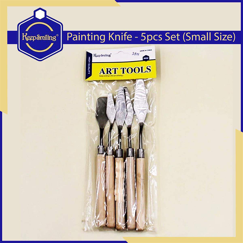 Picture of Keep Smiling Palette Spatula Pack of 5 Pcs