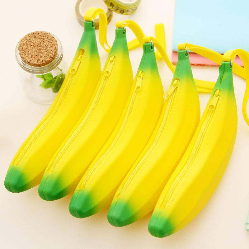 Picture of Soft Silicone purse bag pencil case mango craft bag 1 pcs Mango