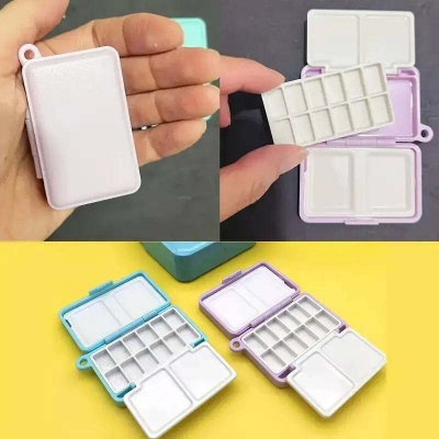 Picture of Portable Mini Watercolor Palette 12Grid 12grid