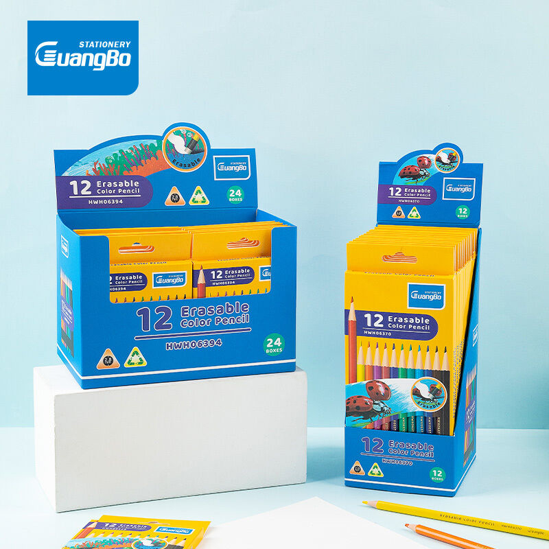 Picture of Erasable Color Pencil 12 Colors Small