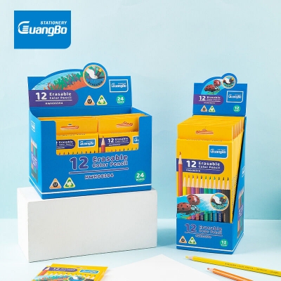 Picture of Erasable Color Pencil 12 Colors Small