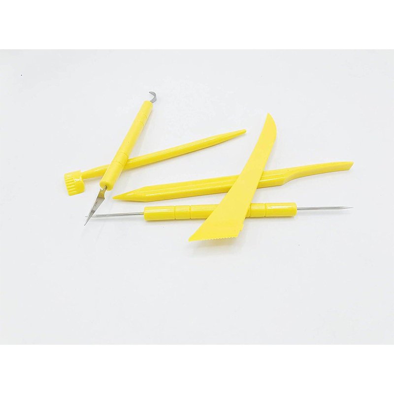 Picture of BOMEIJIA Clay Sculpture Knife Plastic Pottery Modelling Sharpen Carving Tools Set of 5 pcs