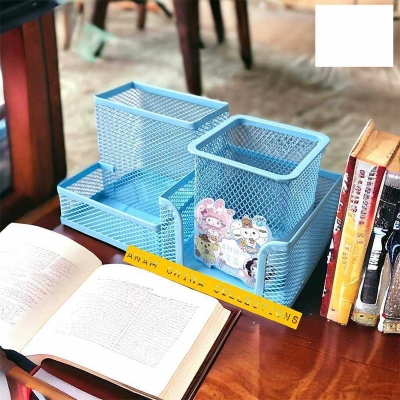 Picture of Kawaii Mesh Organizer + Pen Holder 1Ps Rendomly Color Multicolor
