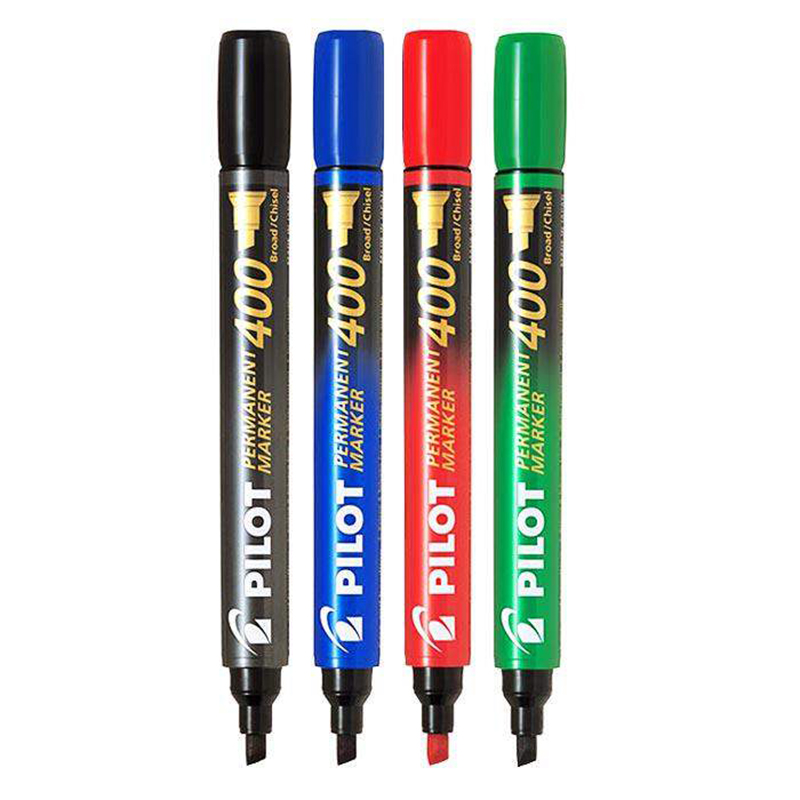 Picture of Pilot Super Colour Permanent Marker SCA-400 Pack of 4ps Black