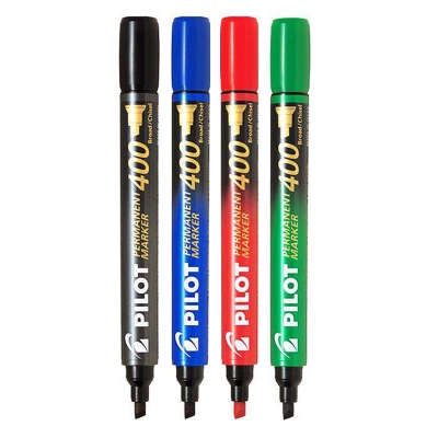 Picture of Pilot Super Colour Permanent Marker SCA-400 Pack of 4ps Black