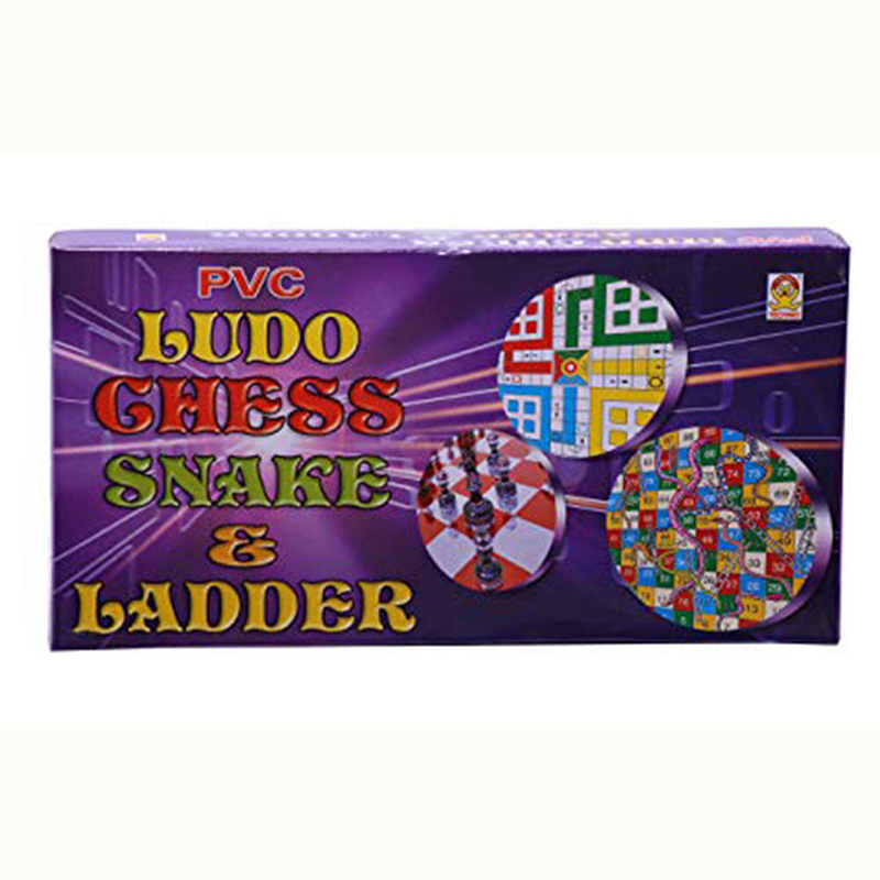 Picture of Ludo, Chess & Ladder 3 In 1 Game Set 
