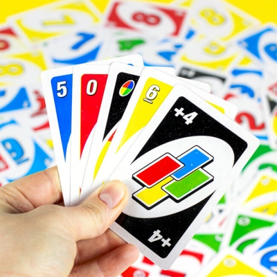 Picture of Uno Cards Fun Game Pack - 108 Cards 1set