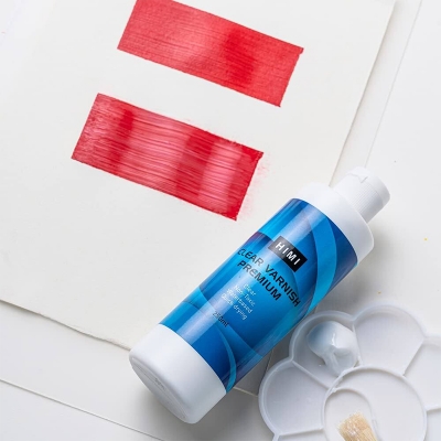 Picture of Himi Clear Varnish Premium 250ml Waterproof Clear Varnish 1ps 250ml