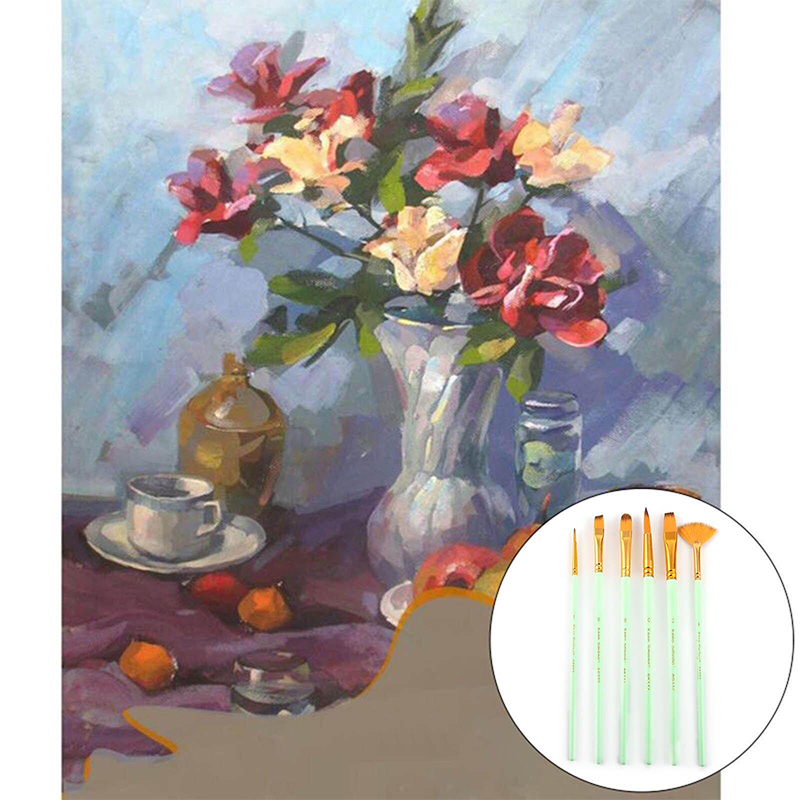 Picture of KeepSmiling Artist Brush 6ps (A6332) Artist Perfect Craft 1set-A6332
