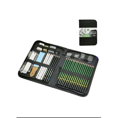 Picture of KeepSmiling Sketch Drawing Set, Sketching Kit For Artist Of 42 Pcs 1set-