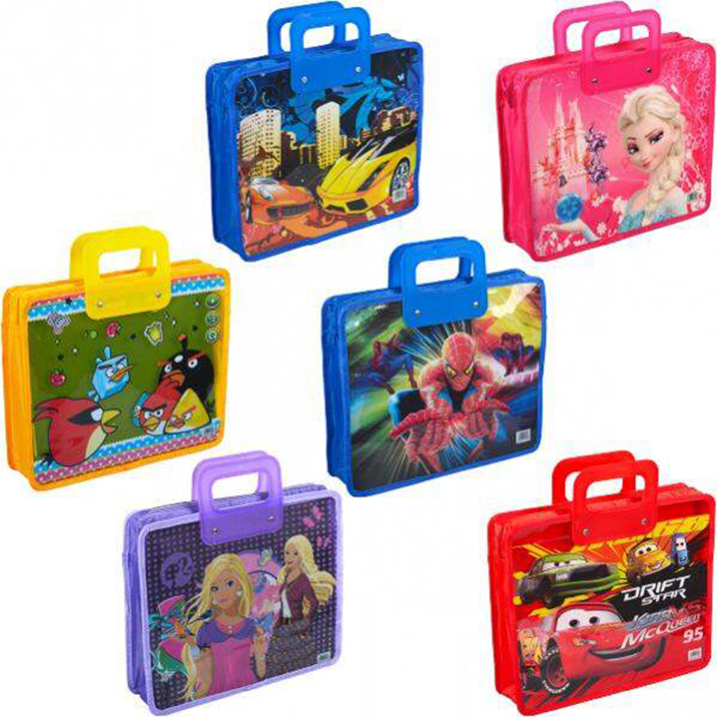 Picture of Kid's Exam File Bag /Handle File/Document Carrier File 