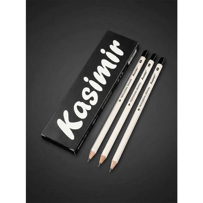 Picture of Kasimir Soft Black Charter Pencil - Available in 1ps/3PS/6PS/12ps - Smooth Writing Experience Easy to Use and Maintain 