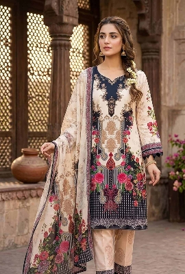 Picture of Hamim Fashion Stitched Collection Digital Print 3 piece