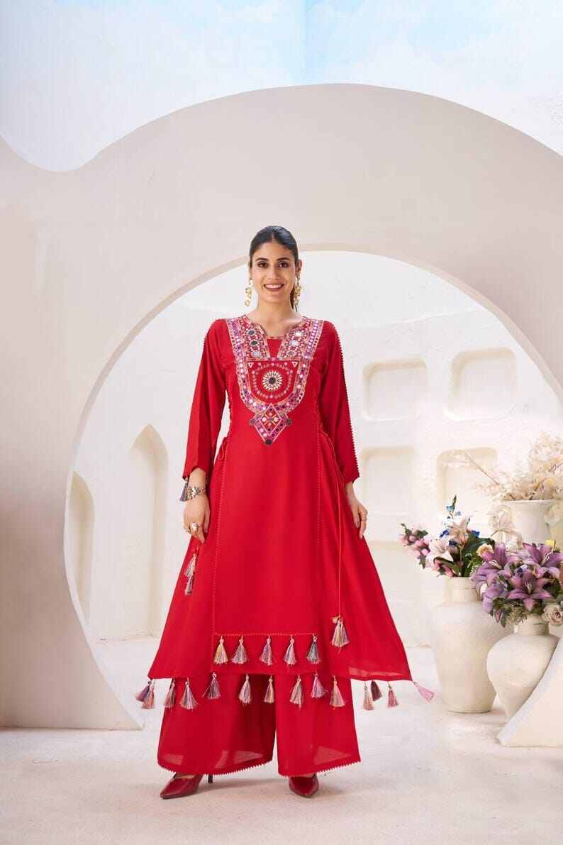 Picture of Hamim Fashion VIP Linen Stitched 3 piece with Embroidery Work
