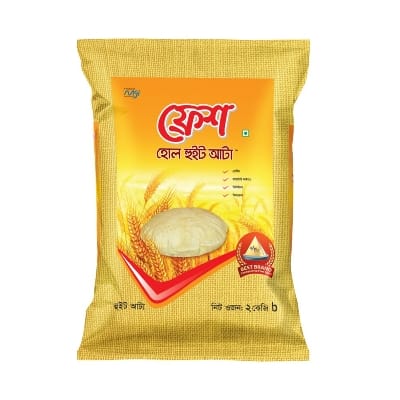 Picture of Fresh Whole Wheat Flour (Atta) - 2Kg