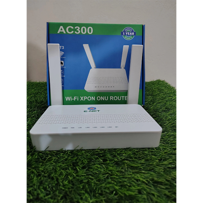 Picture of E-NET ET3 AC300 Wi-Fi XPON ONU Router (Compact Coverage for 1-2 Rooms)-White