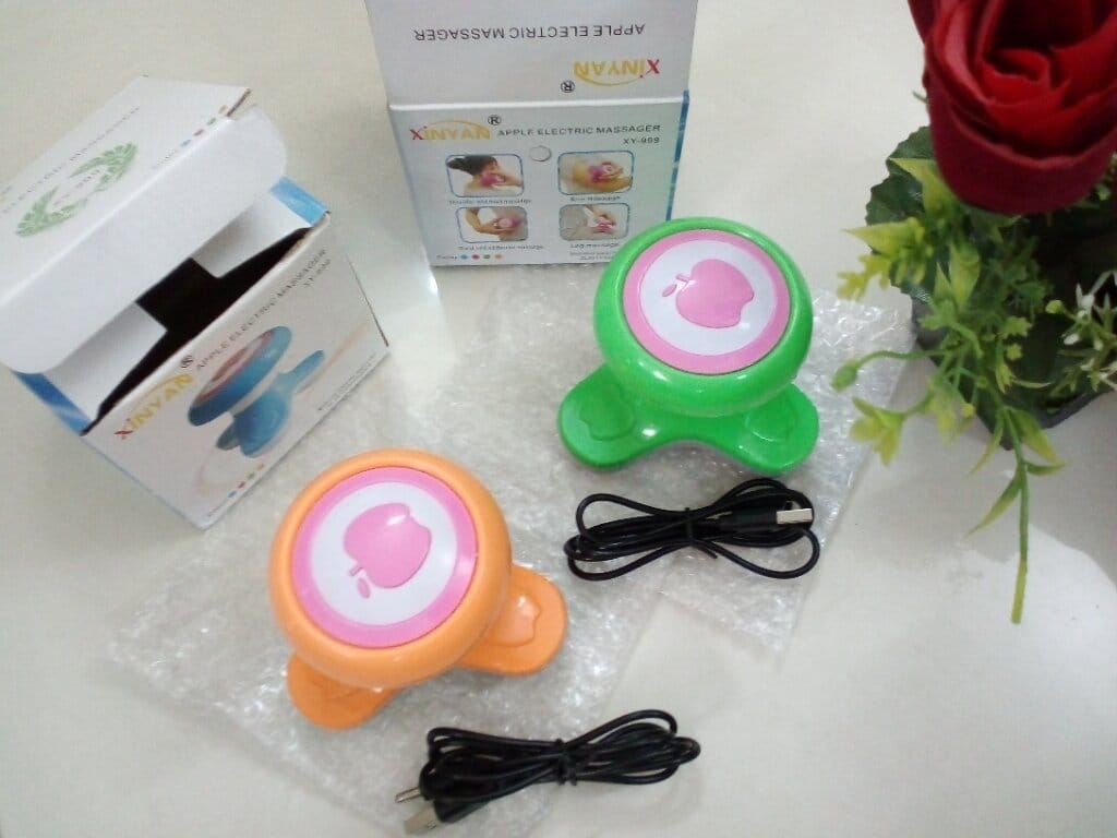 Picture of XINYAN  Electric Vibrating Massagers Mini USB Battery Full Body Massage Wave Vibrating Electric Handled Massager - Multicolor