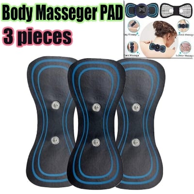Picture of EMS Mini Acupunct Massager Neck Masseger Pads 3 Pieces - Multicolor