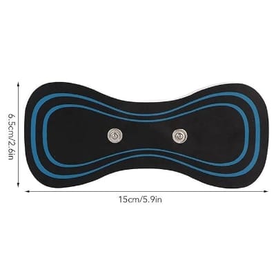 Picture of EMS Mini Acupunct Massager Neck Masseger Pads 3 Pieces - Multicolor