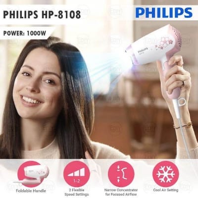 Picture of Philips HP8108/00 DryCare Hair Dryer for Women - Multicolor