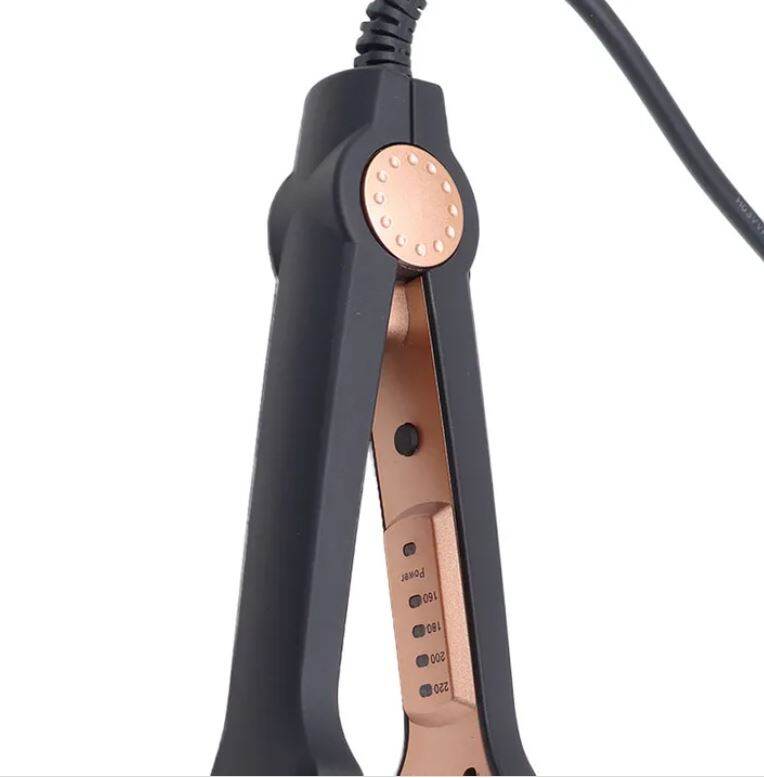 Picture of KEMEI KM-470 Quick Heating  Professional Electric Splint Temperature Adjustment Hair Straightener - Multicolor