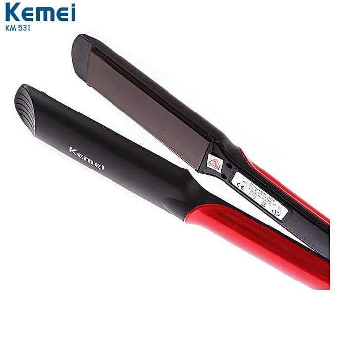 Picture of Kemei KM-531 Professional Hair Straightener with 2 ceramic plates Fast heating - Multicolor