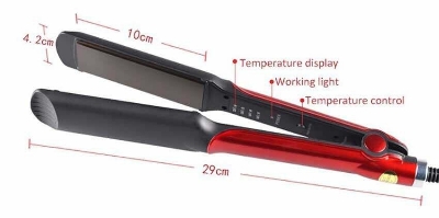 Picture of Kemei KM-531 Professional Hair Straightener with 2 ceramic plates Fast heating - Multicolor