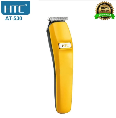 Picture of HTC AT-530 Hair And Beard Trimmer For Men - Yellow