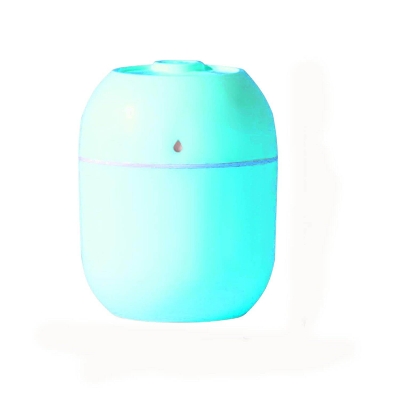 Picture of Portable Mini Humidifier, USB Personal Air Humidifier for Baby Bedroom Travel Office Home with Light, 300ml Small Cool Mist Humidifier, Essential Oil Diffusers - Multicolor