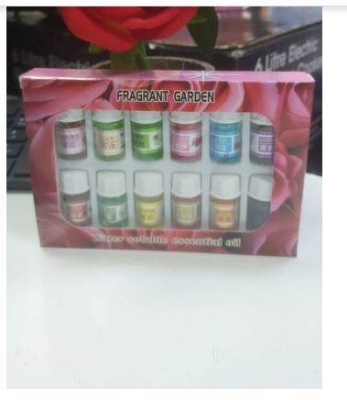 Picture of 3ML Essential Oil Aromatherapy Essential Oil for Humidifier Pain Stress Relief Essential Oil Gift Set 12 Pack Aroma Essential - Multicolor