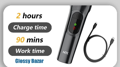 Picture of HTC AT-519 Lithium battery home use hair trimmer Indicator light powerful hair cutting machine For Men and Women 