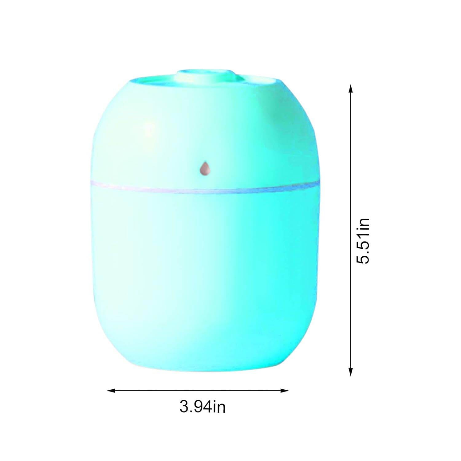 Picture of Cute humidifier egg lighting high quality humidifier - Break Trend - Professional Quality Combo pack Machin with parfume. - Multicolor