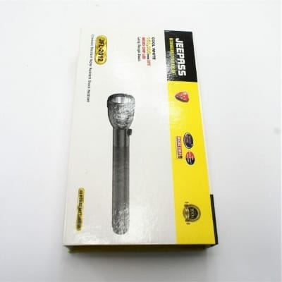 Picture of High Quality Rechargeable LED FlashLight- Black Jeepass Brand JFL-2022 - Black