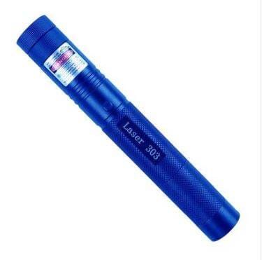 Picture of Green Laser light 303 Adjustable Rechargeable Battery system Laser Pointer Laser light Focus (Professional) - Multicolor