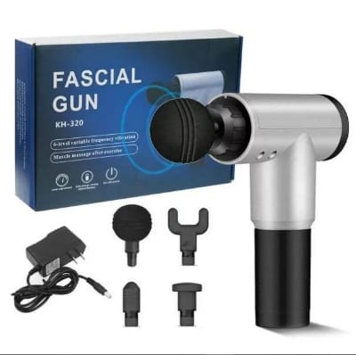 Picture of Body massage gun,Electric Vibration Body muscle massager Fascial Gun & Recovery device,fascia,body massage machine,Facial Body Massage Gun - Multicolor